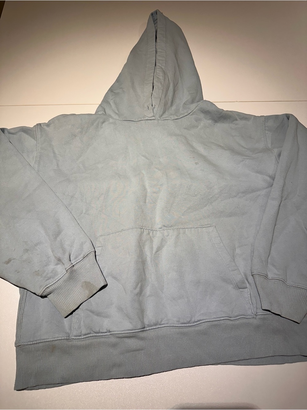PINK Victoria's Secret Light Blue Men's Hoodie
